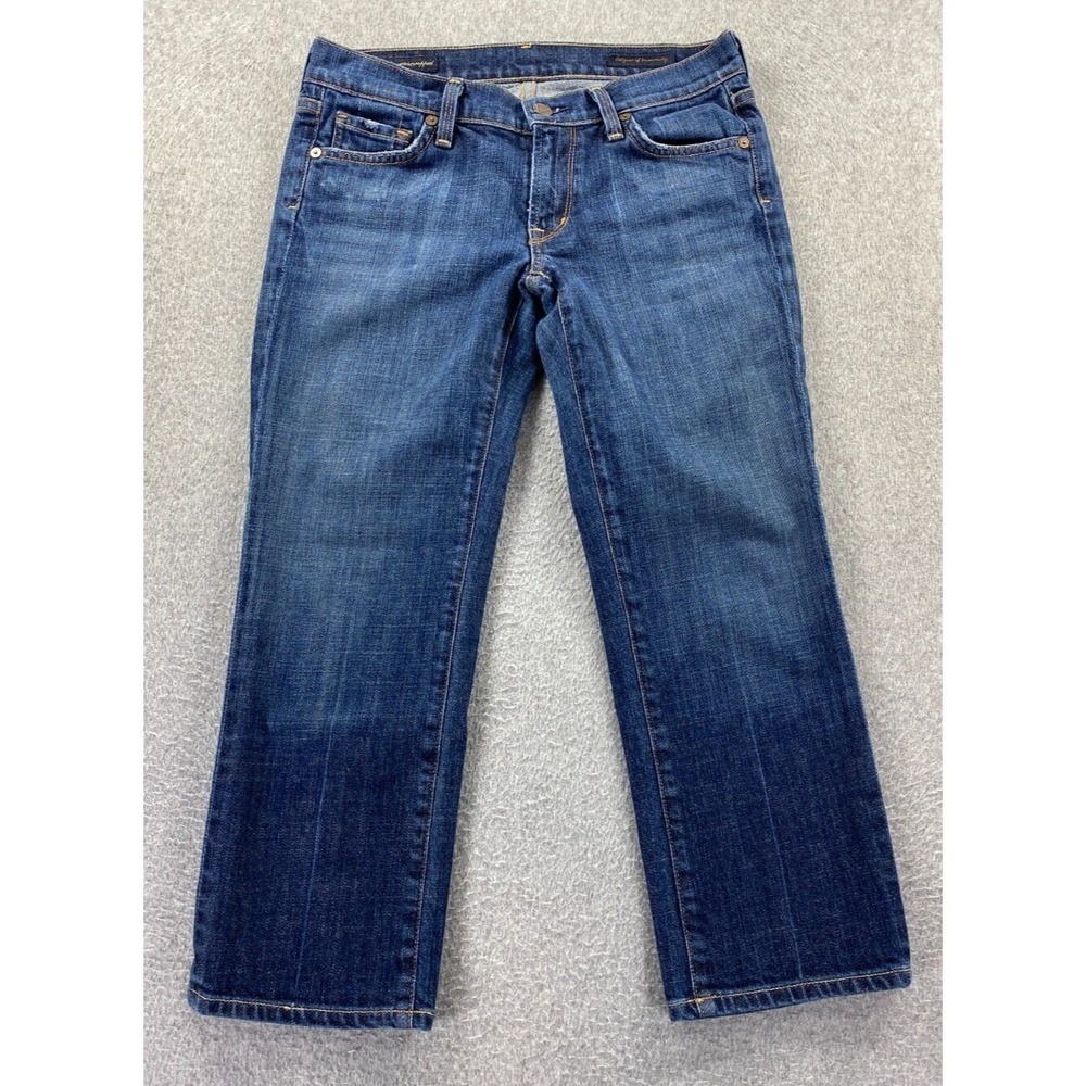 Citizens‎ of Humanity Sz 27 Kelly #063 Stretch Low Waist Cropped Jeans (Fits 29)